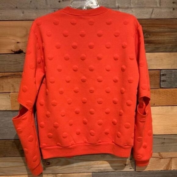 Joy Lab Orange Cut Out Top Size M - Picture 4 of 6